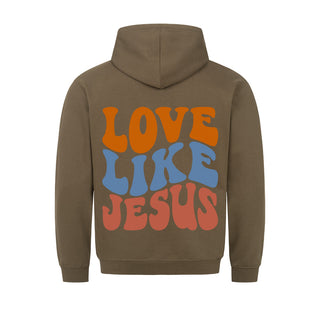 LOVE LIKE JESUS HOODIE BackPrint