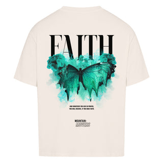 Faith Streetwear Premium Oversize T-Shirt BackPrint