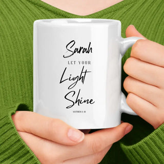 Let your Light shine mug