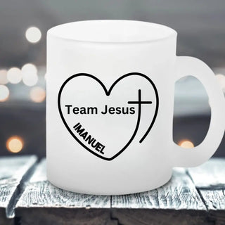 Team Jesus Tasse personalisierbar