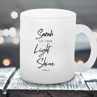 Let your Light shine Tasse