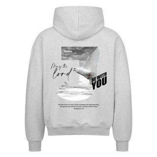 May the Lord be with you Oversized Zipper Hoodie Spring Sale