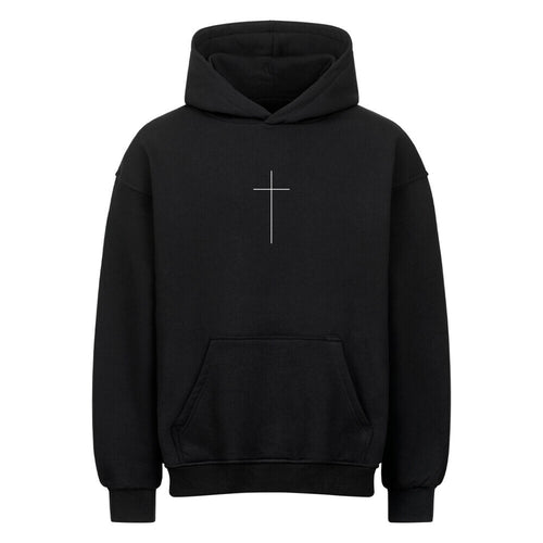 Middle Cross Oversized Hoodie