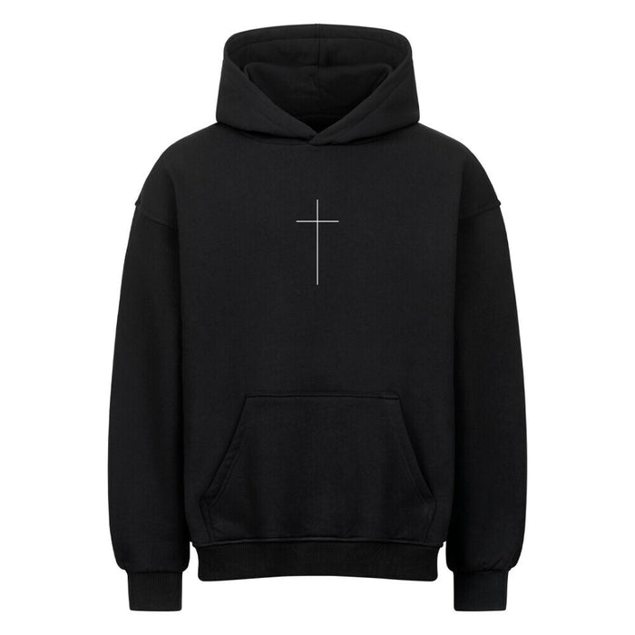 Middle Cross Oversized Hoodie