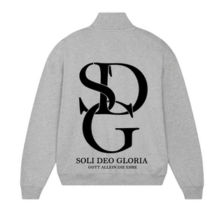 Soli Deo Gloria Half Zip Sweater