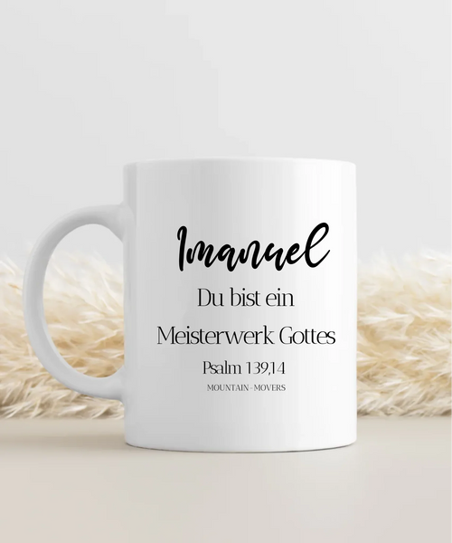 God's Masterpiece Mug (Personalizable)