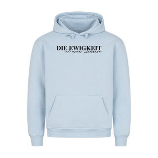 Die Ewigkeit ist mein Zuhause Hoodie Detailansicht, Mountain Movers christliche Streetwear