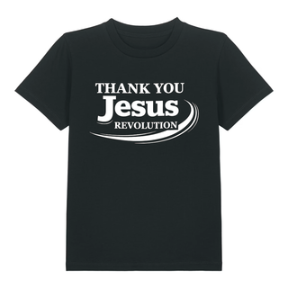 Jesus Cross Kids T-Shirt Backprint