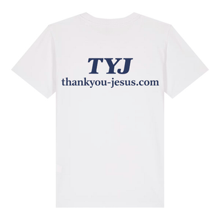 Jesus Cross Kids T-Shirt Backprint