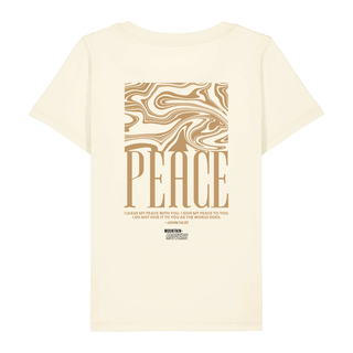 Peace Streetwear Frauen T-Shirt BackPrint