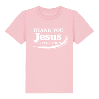 Jesus Cross Kids T-Shirt Backprint