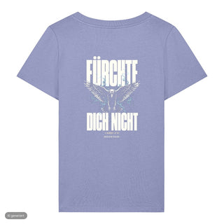 Fürchte dich nicht Rabe Frauenshirt, Lavendel, Rückseite