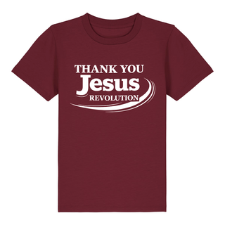 Jesus Cross Kids T-Shirt Backprint