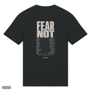 Fear Not Tour T-Shirt, Schwarz, Rückseite