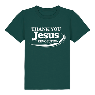 Jesus Cross Kids T-Shirt Backprint