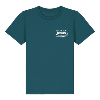 Jezus Kruis Kinder T-Shirt Rugprint