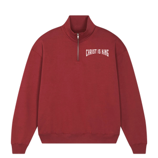 Christ is King Half Zip Sweater