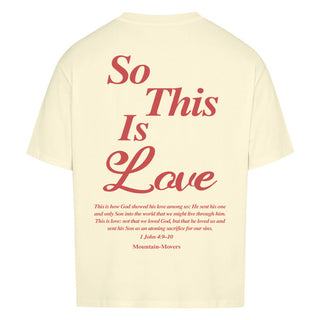 So this is Love Oversized Shirt BackPrint