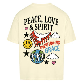 Joyful Faith & Unity in the Spirit Oversized Shirt BackPrint