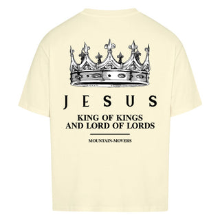 Jesus King of Kings Oversize Shirt BackPrint