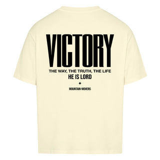 Victory in Jesus Christ Oversize Shirt BackPrint