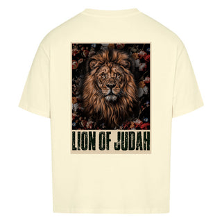 Lion of Judah Retro Oversized Shirt BackPrint