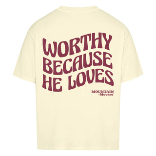 WORTHY Oversize Shirt BackPrint