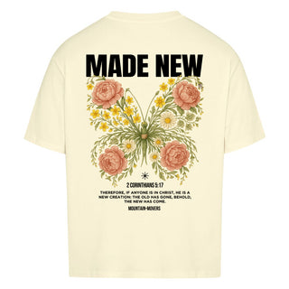 Made New Flower Oversized Shirt BackPrint