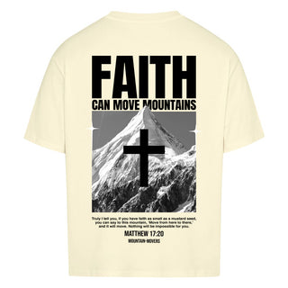 Power of Faith Oversized Shirt BackPrint