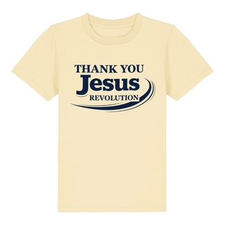 Jesus Cross Kids T-Shirt Backprint