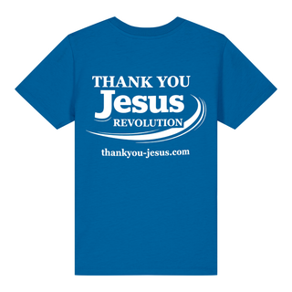Jezus Kruis Kinder T-Shirt Rugprint
