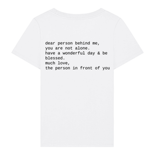 Dear Person Frauen T-Shirt, Mountain Movers christliche Streetwear