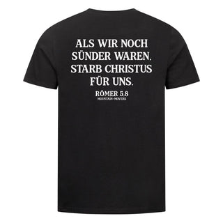 Christus starb für uns Shirt BackPrint