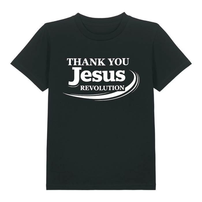 Jezus Kruis Kinder T-Shirt Rugprint