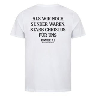 Christ died for us Shirt BackPrint