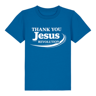 Jesus Cross Kids T-Shirt Backprint