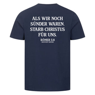 Christ died for us Shirt BackPrint