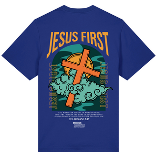 Jesus First Premium Oversized Shirt