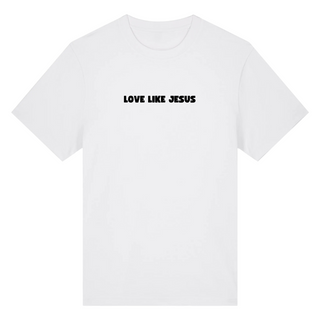 Love like Jesus Minimalistic Premium Oversized Shirt