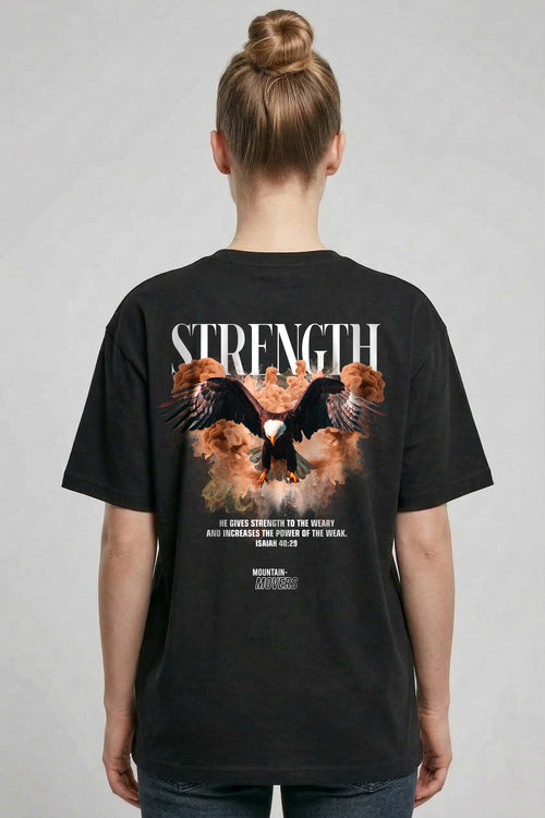 Strength Streetwear Oversized Shirt BackPrint