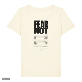 Fear Not Tour Frauenshirt, Beige, Rückseite