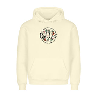 But God flora Hoodie Variante, Mountain Movers christliches Design
