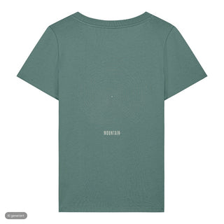 Mustard Seed Höhenlinien Frauenshirt, Green Bay, Rückseite