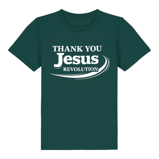 Jezus Kruis Kinder T-Shirt Rugprint