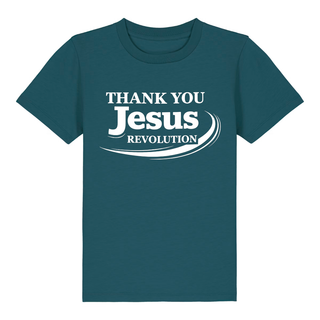 Jezus Kruis Kinder T-Shirt Rugprint