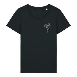 For I am with you Frauen Shirt Detailansicht, Mountain Movers christliche Streetwear