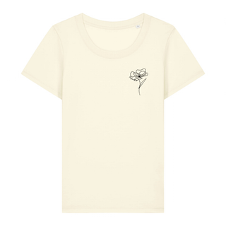 For I am with you Frauen Shirt Detailansicht, Mountain Movers christliche Streetwear