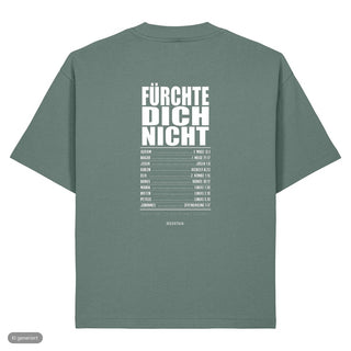 Fürchte dich nicht Tour Heavy Oversized Shirt, Green Bay, Rückseite