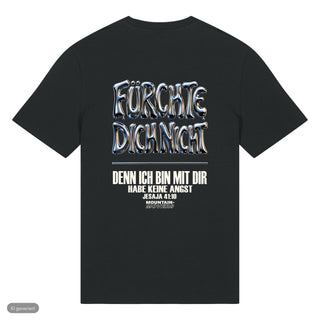 Fürchte dich nicht Chrom T-Shirt, Schwarz, Rückseite