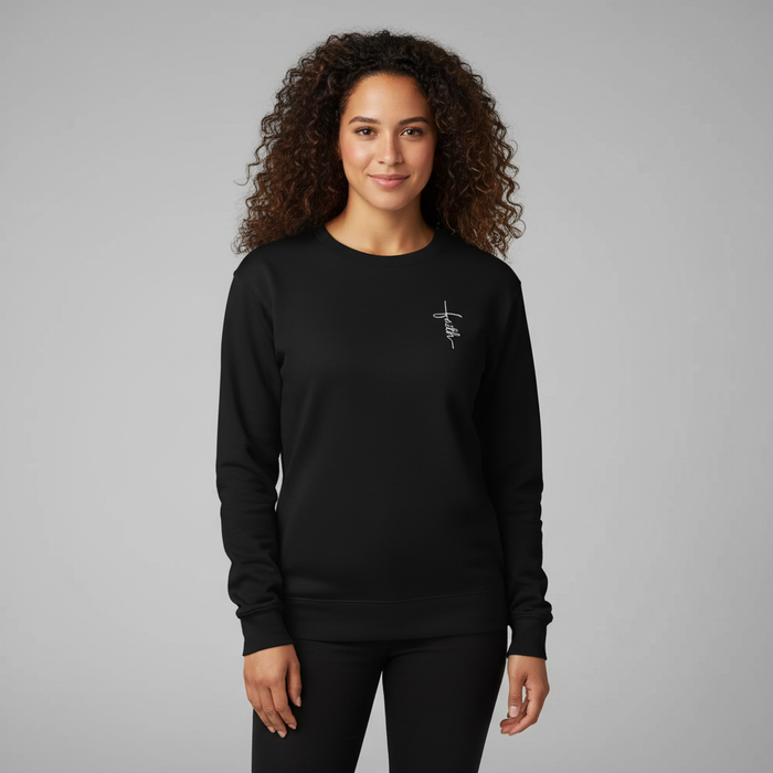Little Faith Sweatshirt (Embroidery)